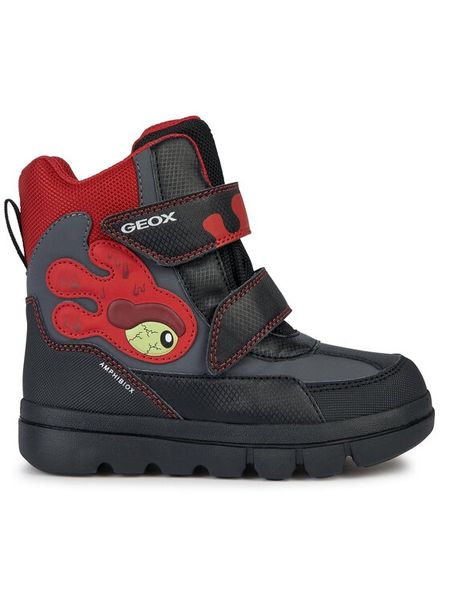 Geox Śniegowce J Willaboom Boy B Ab J36LFA 050FU C0048 M Czarny. Czarne buty zimowe chłopięce Geox, z materiału, bez zapięcia. Za 249.99 zł.