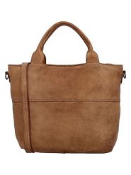 HIDE & STITCHES Skórzana torebka w kolorze jasnobrązowym - 39 x 27 x 12 cm rozmiar: onesize. Brązowe torebki klasyczne damskie HIDE & STITCHES, z materiału, przez ramię, bez dodatków. Za 217.99 zł.