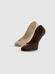 4F Skarpetki stopki (2-pack) damskie - multikolor 35-38. Skarpetki damskie 4F, bez wzorów. Za 39.99 zł.