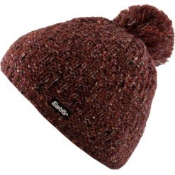Stylowy zimowy kapelusz Eisbär Tilia Pompon dla kobiet. Czerwone kapelusze damskie Eisbär, bez wzorów, z polaru, eleganckie. Za 163.99 zł.