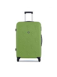 Semi Line Walizka średnia T5703-2 Zielony. Zielone walizki Semi-line, bez wzorów, z tworzywa sztucznego, średnie. Za 159.99 zł.