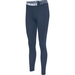 Damskie bawełniane legginsy o średnim kroju Hummel TE Maja. Niebieskie legginsy damskie Hummel, xs, bez wzorów, z bawełny. Za 157.50 zł.