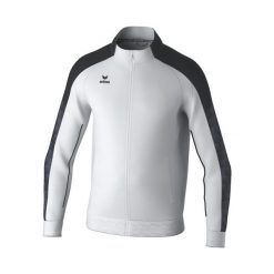 Kurtka z dresu Erima Evo Star. Białe kurtki damskie Erima, bez wzorów, z dresówki, bez kaptura. W wyprzedaży za 188.00 zł.