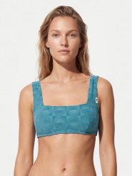 Quiksilver Góra od bikini Dark Roy EQWX303136 Niebieski. Niebieskie bikini Quiksilver, bez wzorów, z syntetyku. Za 169.99 zł.
