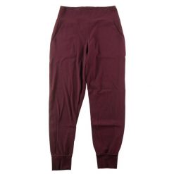 Second life - Legginsy damskie krótkie bordeaux - Jak nowy. Czerwone legginsy damskie LULULEMON, s, bez wzorów, z materiału, na fitness i siłownię. Za 170.36 zł.