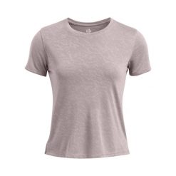 T-shirt damski Under Armour Launch Camo. Szare t-shirty damskie Under Armour, bez wzorów, bez kołnierzyka. Za 222.50 zł.