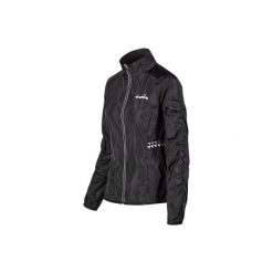 Kurtka sportowa damska Diadora L. Windbreaker Jacket. Czarne kurtki sportowe damskie Diadora, l, bez wzorów, bez kaptura. Za 89.99 zł.