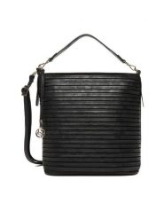 Lasocki Torebka CEO-LSK-K-021-06 Czarny. Czarne torebki klasyczne damskie Lasocki, z materiału, bez dodatków. Za 199.99 zł.