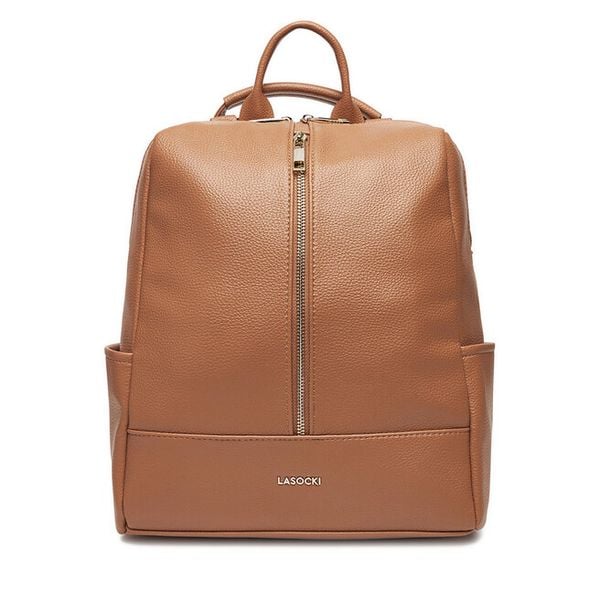 Plecak Lasocki. Brązowe plecaki Lasocki, bez wzorów. Za 199.99 zł.