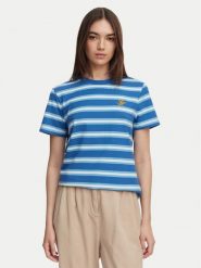 Tommy Hilfiger T-Shirt Logo Embroidery WW0WW48699 Niebieski Regular Fit. Niebieskie t-shirty damskie Tommy Hilfiger, xs, bez wzorów, z bawełny, bez kołnierzyka. Za 169.99 zł.