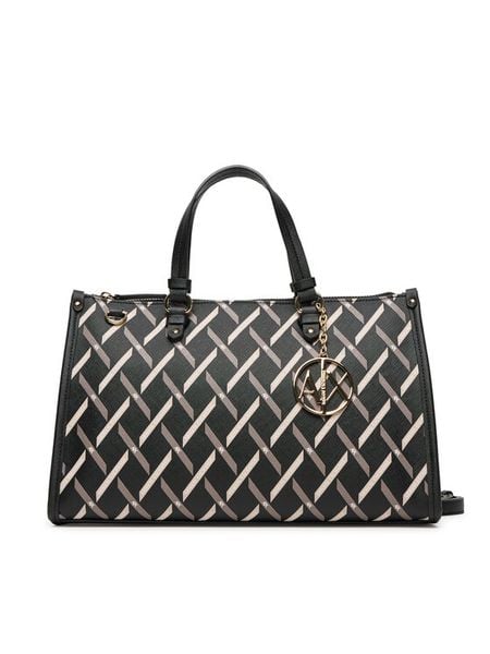 Armani Exchange Torebka XW000400 AF17155 MC043 Czarny. Czarne torebki klasyczne damskie Armani Exchange, ze skóry, bez dodatków. Za 489.99 zł.