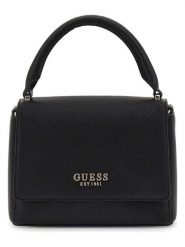 Guess Torebka w kolorze czarnym - 20 x 15 x 8 cm rozmiar: onesize. Czarne torebki klasyczne damskie Guess, z materiału, przez ramię, bez dodatków. Za 391.99 zł.