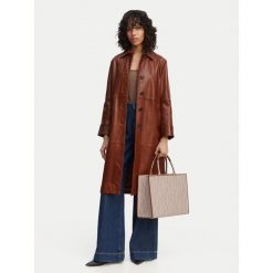 Torebka Furla. Brązowe torebki klasyczne damskie Furla, bez dodatków. Za 1,559.00 zł.