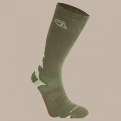 Skarpety turystyczne Craghoppers NosiLife Adventure Socks. Zielone skarpetki damskie Craghoppers, bez wzorów, z bawełny. Za 99.50 zł.