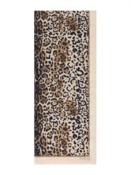 Guess Szalik 181038 Różowy. Czerwone szaliki damskie Guess, z aplikacjami. Za 159.99 zł.