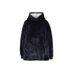 Trespass Cosiness – obszerna bluza z kapturem At300 Navy. Czarne bluzy damskie Trespass, bez wzorów, z polaru, z kapturem. Za 348.99 zł.