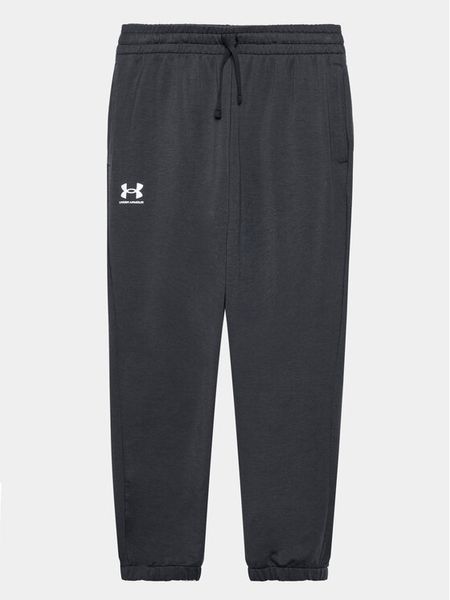 Under Armour Spodnie dresowe UA Rival Terry Jogger 1377021 Czarny Regular Fit. Czarne spodnie dresowe chłopięce Under Armour, z dresówki. Za 129.99 zł.