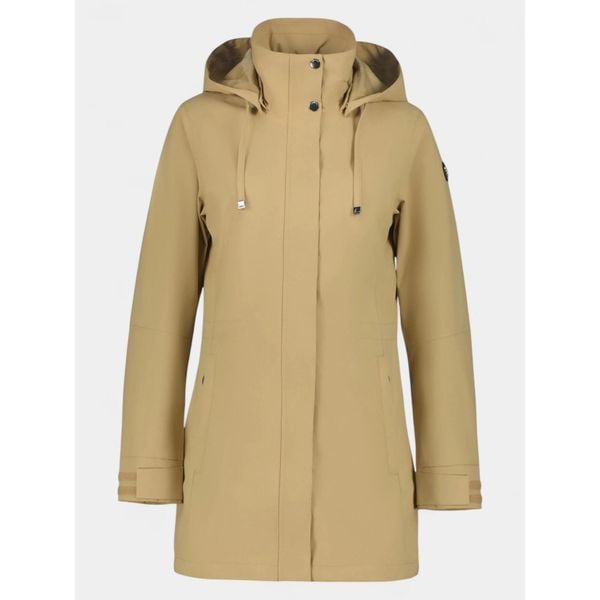 Kurtka przejściowa damska Luhta Erikkala. Brązowe kurtki damskie Luhta, l, bez wzorów, bez kaptura. Za 699.00 zł.