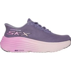 Buty damskie SKECHERS Max Cushioning Endeavour Hallandale. Fioletowe obuwie sportowe casual damskie Skechers, bez zapięcia. Za 409.99 zł.