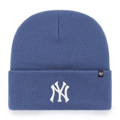 Czapka zimowa turystyczna uniseks 47 Brand New York Yankees. Niebieskie czapki damskie 47 Brand, na zimę, bez wzorów. Za 119.00 zł.