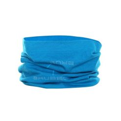Komin wełniany Brubeck KM10360 unisex - błękitny, Rozmiar S/M. Niebieskie kominy damskie Brubeck, bez wzorów, z dzianiny. Za 63.99 zł.