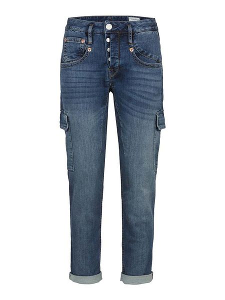 Herrlicher Dżinsy - Slim fit - w kolorze niebieskim rozmiar: W24. Niebieskie jeansy damskie Herrlicher, z podwyższonym stanem. Za 139.95 zł.