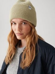 OPUS Czapka beanie w kolorze jasnozielonym rozmiar: onesize. Zielone czapki damskie Opus, bez wzorów, z materiału. Za 60.99 zł.