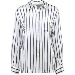 ASCENO Koszulka do spania navy. Niebieskie koszule nocne i halki ASCENO, z jedwabiu. Za 839.00 zł.