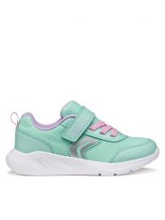 Geox Sneakersy J Sprintye Girl J36FWB 01454 C3BE8 S Zielony. Zielone buty sportowe dziewczęce Geox, z materiału, bez zapięcia. Za 209.99 zł.