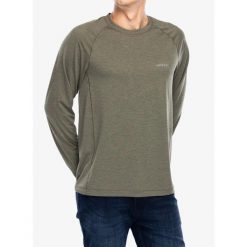 Bluza termoaktywna Gramicci Winter Thermal LS Crew. Zielone bluzy damskie Gramicci, bez wzorów, bez kaptura. Za 239.99 zł.