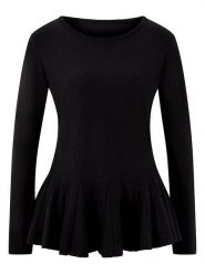 Heine Sweter w kolorze czarnym rozmiar: 36. Czarne swetry klasyczne damskie Heine, bez kołnierzyka. Za 78.28 zł.