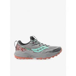 Buty trailowe damskie Saucony Xodus Ultra 2. Szare obuwie sportowe damskie Saucony, bez zapięcia, do biegania. Za 469.99 zł.