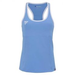 Koszulka sportowa damska Tecnifibre 22WTANAZ3. Niebieskie koszulki sportowe damskie TECNIFIBRE, s, bez wzorów, z poliesteru, bez ramiączek. Za 169.99 zł.