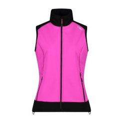 Kamizelka damska turystyczne CMP 34A2426. Czerwone kamizelki damskie CMP, m, bez wzorów, bez kaptura. Za 382.50 zł.