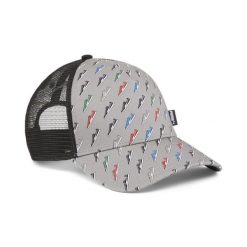 Puma Czapka Academy Aop Trucker 02436210. Szare czapki damskie Puma, bez wzorów. Za 54.99 zł.