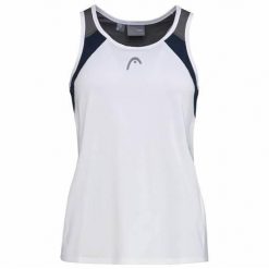 Koszulka bez rękawów damska CLUB 22 Tank Top. Białe koszulki damskie Head, l, bez wzorów, z poliesteru, bez kołnierzyka, bez ramiączek. Za 146.65 zł.