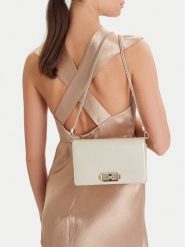 Nine West Torebka EO-Bellis-LX20070 Écru. Torebki wieczorowe damskie Nine West, bez wzorów, z materiału, bez dodatków. Za 219.99 zł.