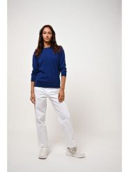 AUTHENTIC CASHMERE Kaszmirowy sweter "Estaris" w kolorze granatowym rozmiar: L. Niebieskie swetry klasyczne damskie AUTHENTIC CASHMERE, l, z kaszmiru, bez kołnierzyka. Za 414.45 zł.