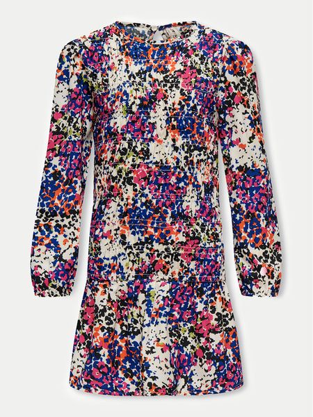 Kids ONLY Sukienka codzienna Luva 15330560 Kolorowy Loose Fit. Sukienki dziewczęce Kids Only, bez wzorów, z syntetyku, bez ramiączek, proste. Za 79.99 zł.