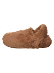 Crocs Kapcie "Classic Cozzzy Luxe" w kolorze jasnobrązowym rozmiar: 37/38. Brązowe kapcie damskie Crocs, z materiału. Za 159.95 zł.