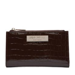 Portfel Nine West. Brązowe portfele damskie Nine West, bez wzorów. Za 79.99 zł.
