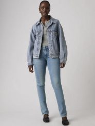 Levi's Dżinsy "712" - Slim fit - w kolorze błękitnym rozmiar: W33/L32. Niebieskie jeansy damskie Levi's. Za 204.95 zł.