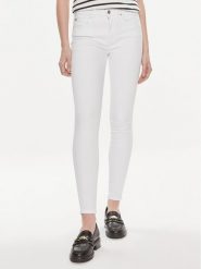 Tommy Hilfiger Jeansy WW0WW41295 Biały Skinny Fit. Białe jeansy damskie Tommy Hilfiger. Za 469.99 zł.