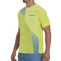 Bullpadel Brumo T-shirt. Żółte t-shirty damskie bullpadel, bez wzorów, bez kołnierzyka. W wyprzedaży za 139.25 zł.