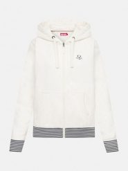 Derbe Bluza w kolorze kremowo-czarnym rozmiar: M. Czarne bluzy damskie Derbe, m, bez wzorów, z bawełny, bez kaptura. Za 239.95 zł.