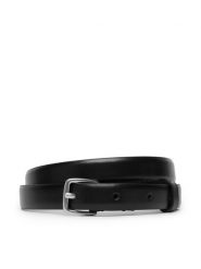 Calvin Klein Pasek Essential Buckle 20Mm LV04F7111G Czarny. Czarne paski damskie Calvin Klein, bez wzorów, ze skóry. Za 169.99 zł.