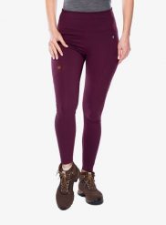 Legginsy damskie Fjallraven Abisko Tights. Fioletowe legginsy damskie Fjällräven, s, bez wzorów, z materiału. Za 423.49 zł.