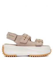 Converse Sandały A20647C Brązowy. Brązowe sandały damskie Converse, bez wzorów, z materiału, bez obcasa, na płaskiej podeszwie, bez zapięcia. Za 419.99 zł.