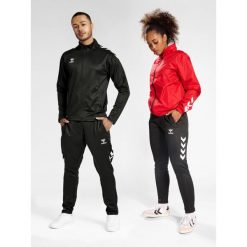 Spodnie treningowe Hummel Core XK Poly. Czarne spodnie dresowe damskie Hummel, bez wzorów. Za 180.00 zł.