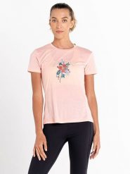 Dare 2b Koszulka "Sense of Calm" w kolorze jasnoróżowym rozmiar: 44. Różowe bluzki damskie Dare 2b, bez wzorów, bez kołnierzyka, bez ramiączek. Za 47.94 zł.